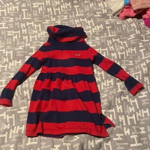 4T Vineyard vines turtle neck dress